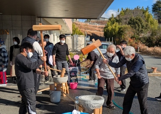餅つき大会