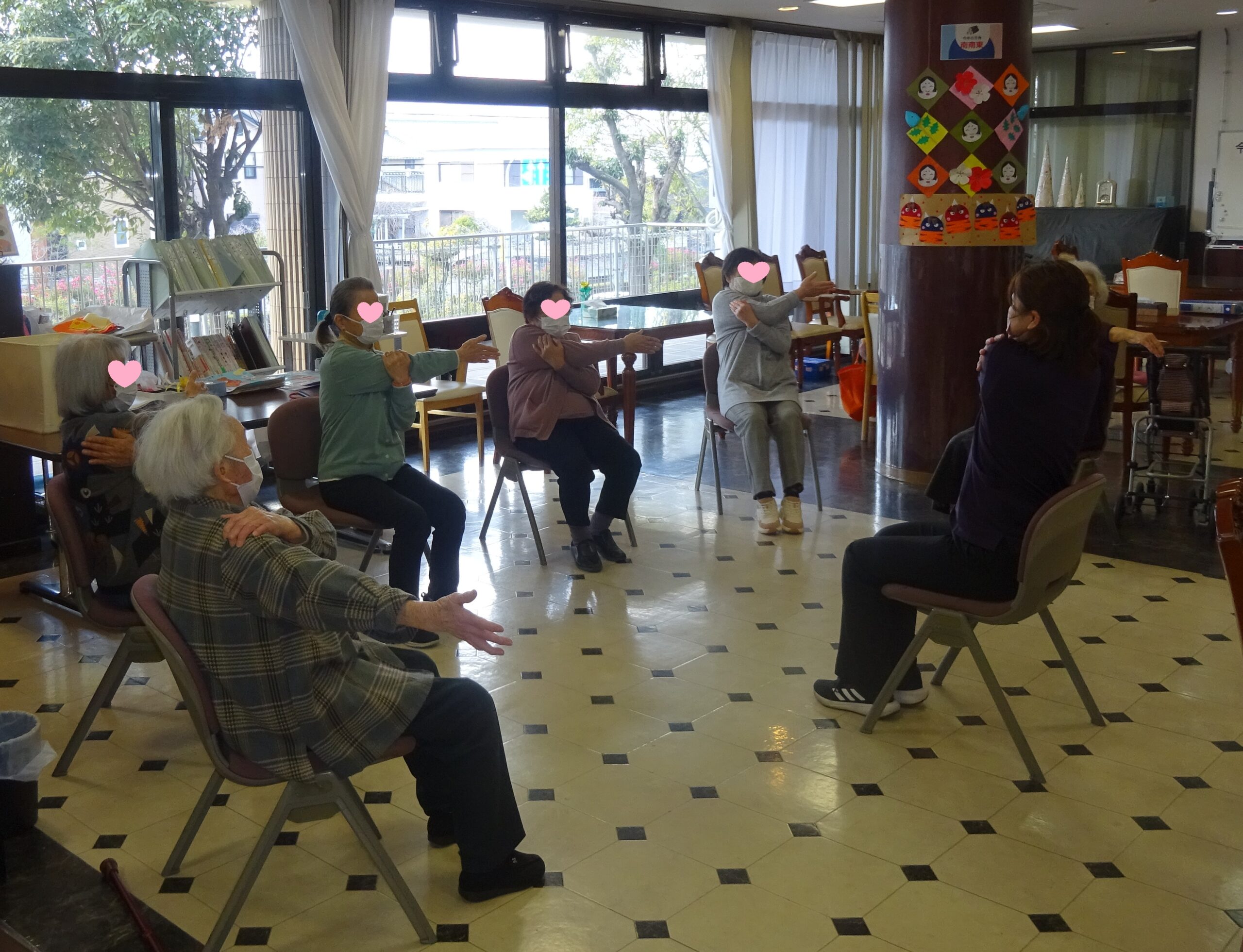 まずはストレッチから！