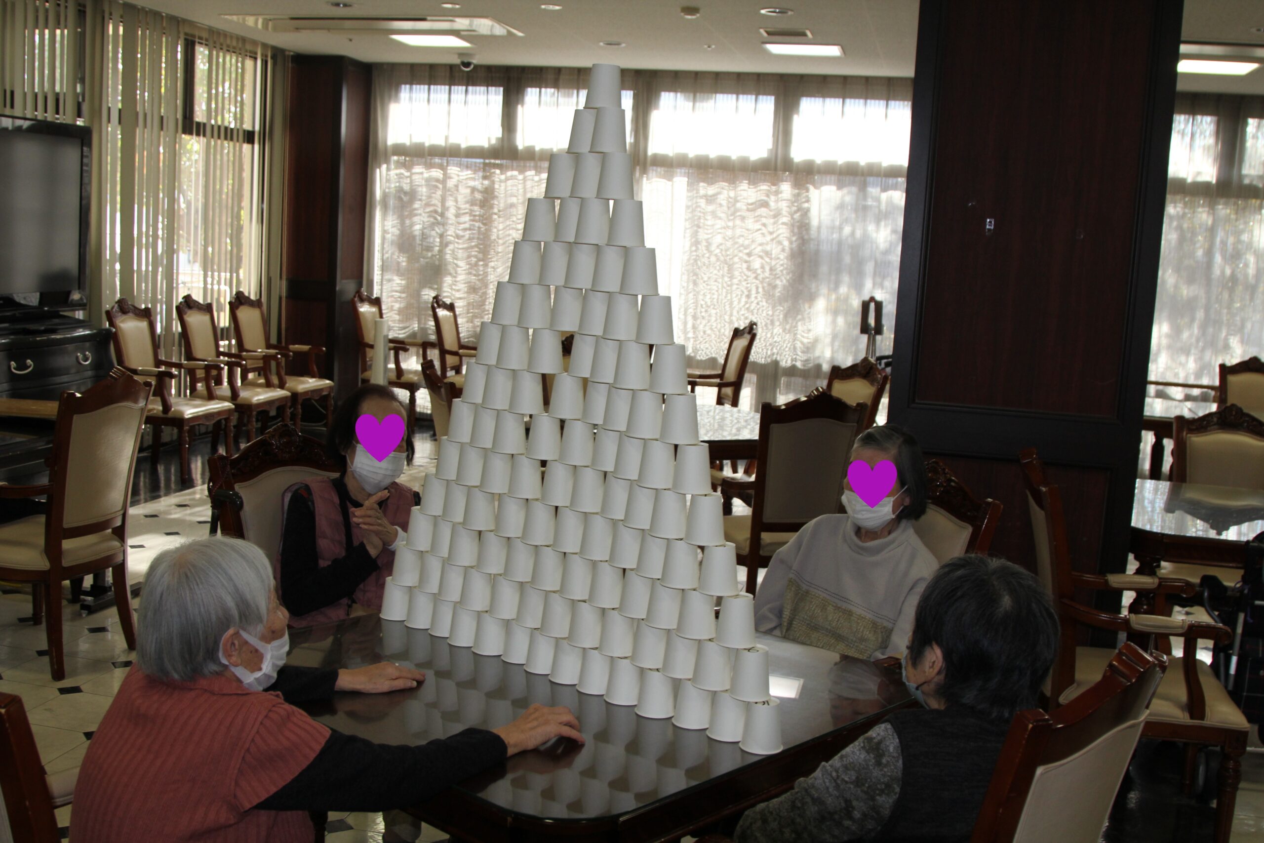 紙コップで色々ゲーム