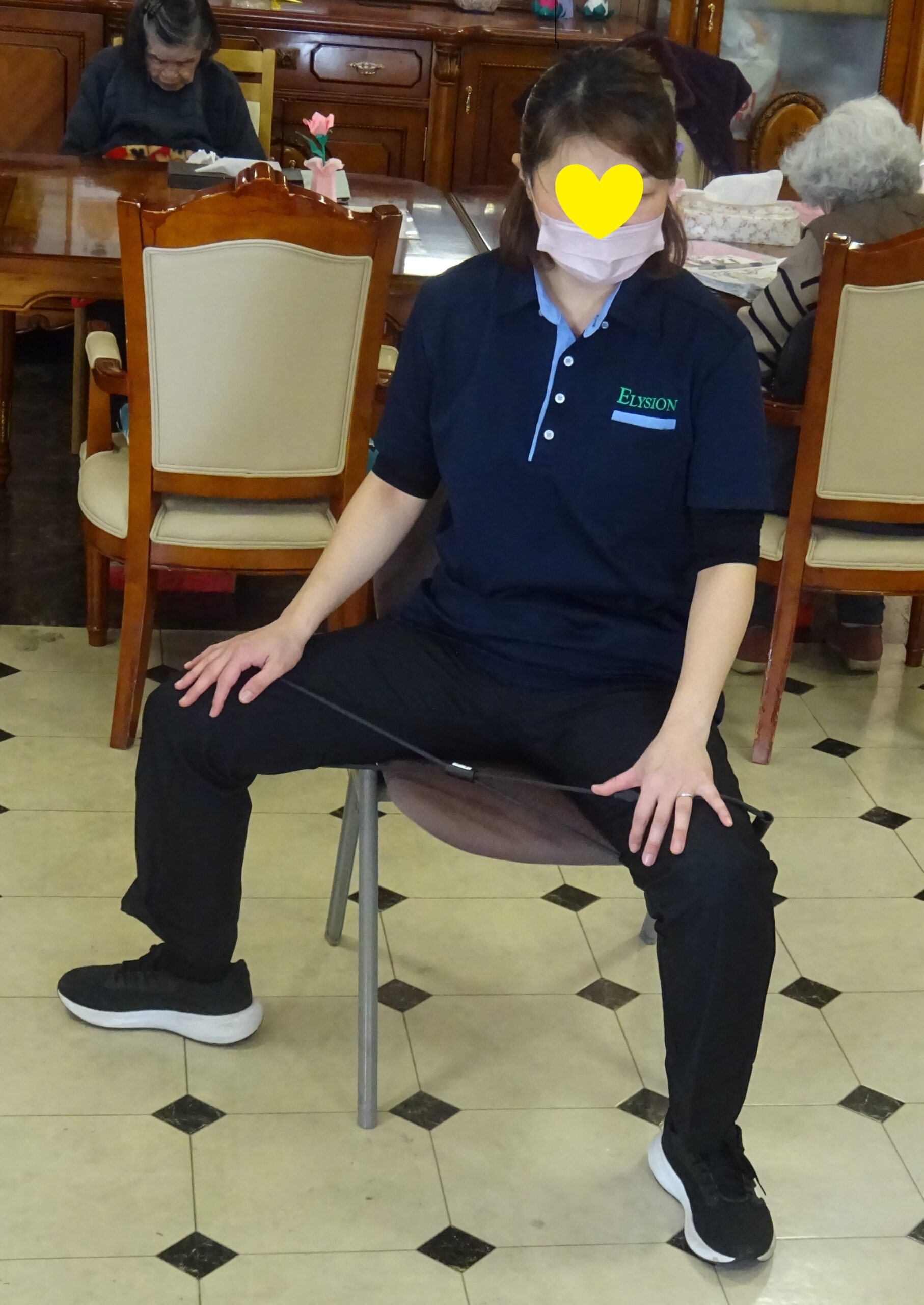 デイサービス、チューブ体操クラブ(第3回)